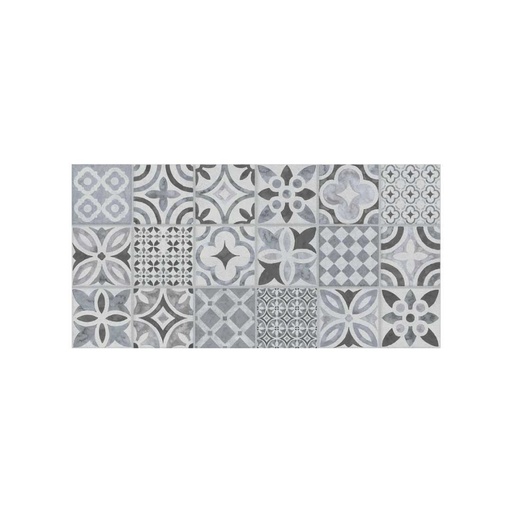 [RDB103] BASE DECORADA PISO PARED TEJADA GRIS 29X58 CORONA