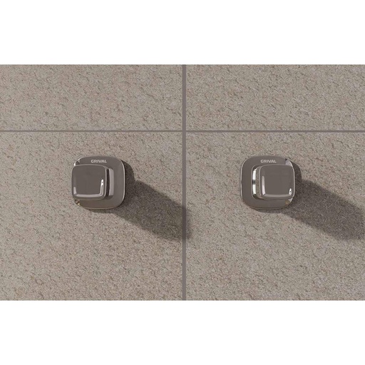 [GDZ010] MEZCLADOR DUCHA SIN REGADERA  8" SST SOLID CROMO CORONA