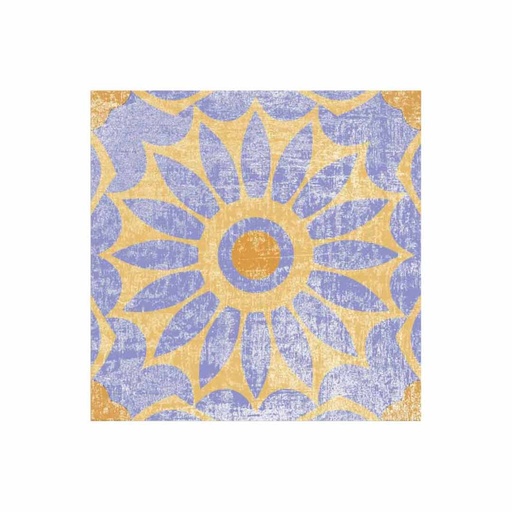 [RDG069] DECORADO CUADRADO FAYSAL MULT. 19.8X19.8 CORONA