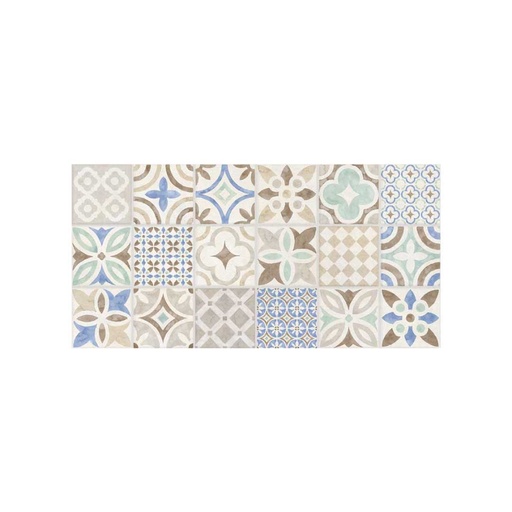 [RDB112] BASE DECORADA PISO PARED TEJADA MULT. 29X58 CORONA