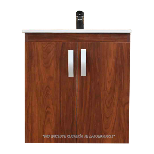 [MBF040] MUEBLE DE BAÑO ELEVADO CAOBA 53X46 COMFER