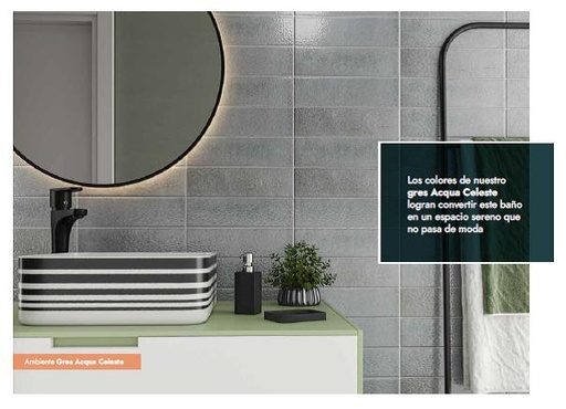 [RDK017] BRICK GRES ACQUA CELESTE 30X7 ALFA (1.1)