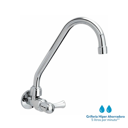 [GPL024] LLAVE SENCILLA PARED LAVAPLATOS BALTA PALANCA CORONA