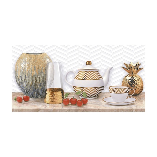 [RDB123] BASE DECORADA DINASTIA MULTICOLOR 30X60 CORONA