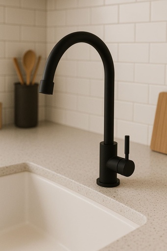 [GPL031] LLAVE SENCILLA LAVAPLATOS KENAY BLACK TU CASSA