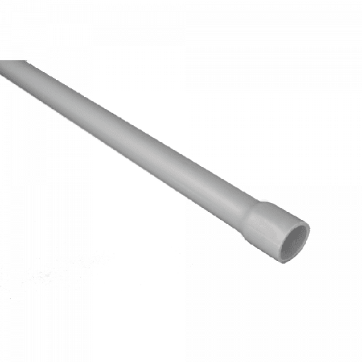 [TTT010] TUBO CONDUIT GRIS SCH40 1/2" TIGRE