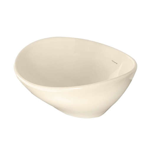 [PLV075] LAVAMANOS VESSEL OVALADO RAVENNA BONE CORONA