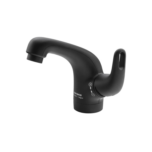 [GMM092] MONOCONT. LAVAMANOS ALUVIA MATE BLACK CORONA