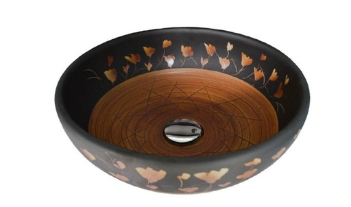 [PLV084] LAVAMANOS VESSEL ARTESANAL QUIBDO HC