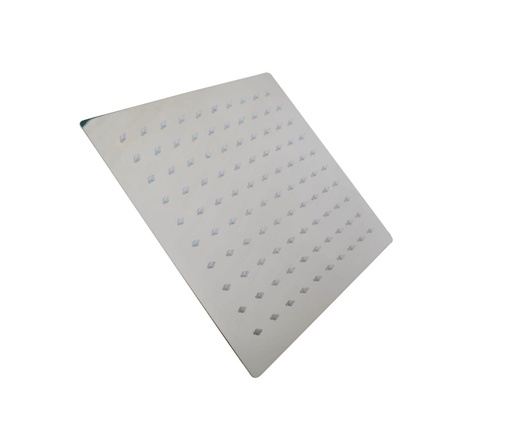 [GDR046] REGADERA SIN BRAZO AURORA CROMO 30 CM HC