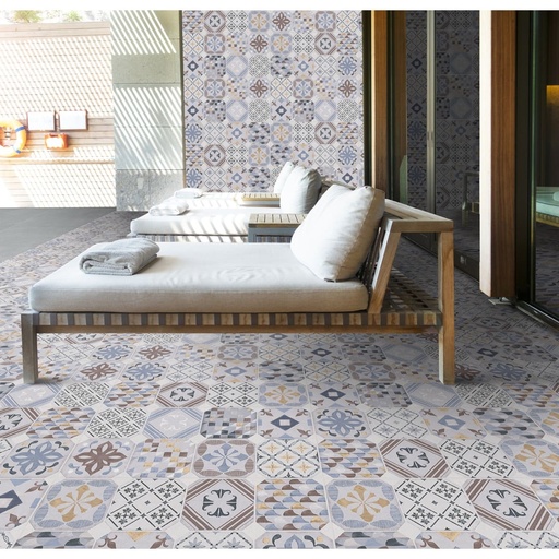 [RDB145] PARED DECORADA ATREIDES MULT. 30X60 PRIM. CORONA (1.62)