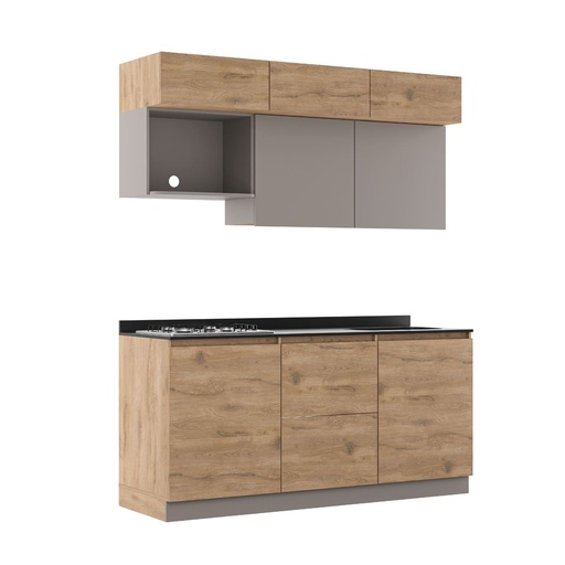 [MCM051] COCINA BILBAO 1.80 DER. CORONA