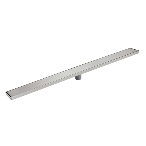 [GCJ051] REJILLA DE PISO RECT ACERO INOX SLIM SIF. OCULTO 100CM CORONA