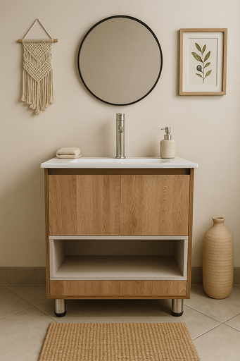 [MBP106] MUEBLE BAÑO PS CORDILLERA FLORMORADO 60X46 RH SC COMFER