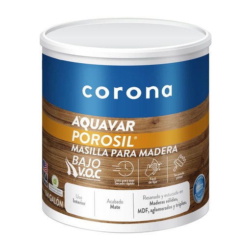 [AEI011] POROSIL ABARCO OSCURO 1-4X1.3KG CORONA