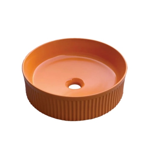 [PLV112] LAVAMANOS VESSEL RD EMPERADOR NARANJA SPO