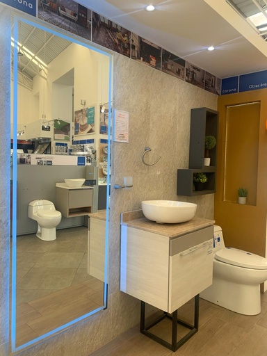 [MEI008] ESPEJO LED VER. TOWER BLUETOOTH 180X70 RE