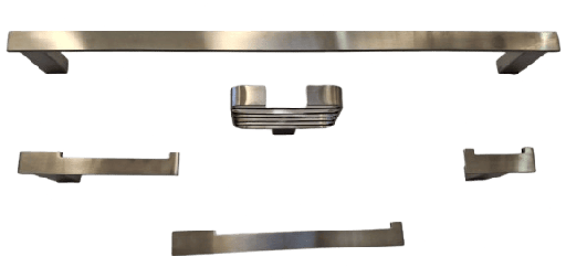 [GA5008] ACCESORIOS CASTILLO SATINADO 5PIEZAS RE