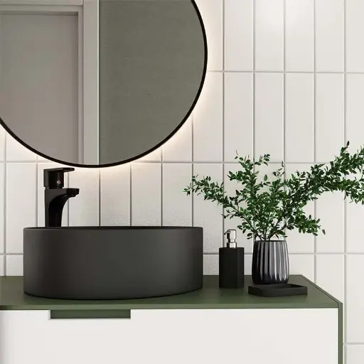 [RDK053] BRICK METRO BLANCO EFECTO ESCAMAS ST 9X27 PRIM. ALFA (0.97)