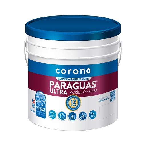 [ASI037] PARAGUAS ULTRA GRIS 4.7 KG CORONA