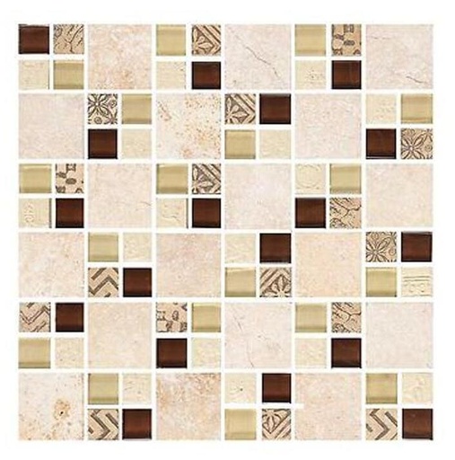 [RDM027] MOSAICO NUEVO TURAN BEIGE 30X30 CORONA